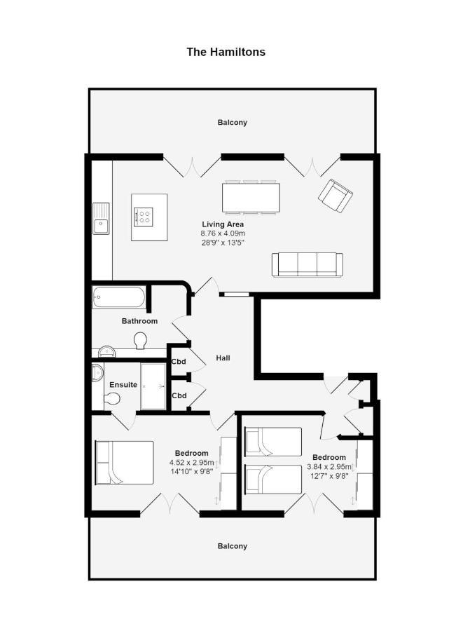 Your Space Apartments - The Hamilton'S CBG Exteriér fotografie